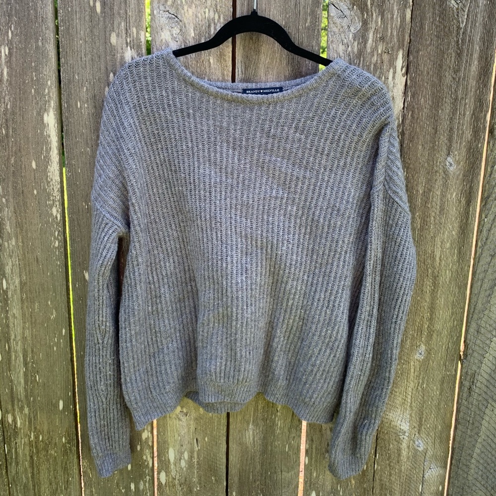 Gray Brandy Melville Sweater
